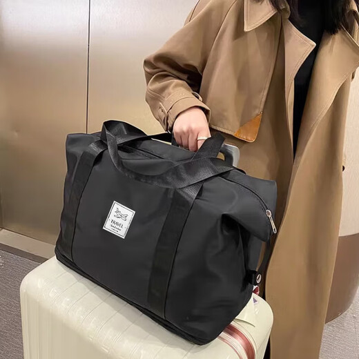 班哲尼旅行包男女士大容量扩展可套行李箱收纳待产健身手提斜跨袋