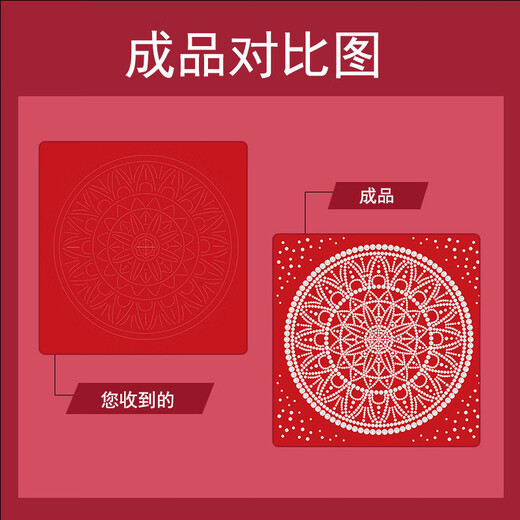 
Internet celebrity Hepburn style pearl painting DIY materials set of handmade high-end gift art living room ornaments decoration painting LL15282 (full color spray painting) send a drill pen 30*30cm thick solid wood inner frame Acrylic paint + professional oil painting 3
