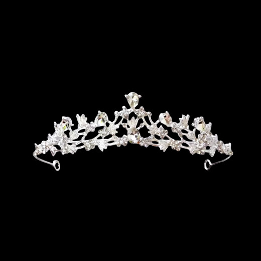 BBS Birthday Crown Bridal Hairband Photography Props 18 Years Old Adult Gift Princess Proposal Certificate Flowery Sparkling Diamond 14cm