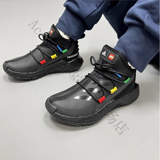 Adidas (adidas) Sport Mid Lego building blocks joint big children's shoes sports warm women's shoes running shoes FZ5504 FZ5504 28 10K