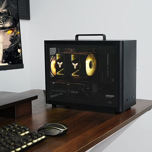 ASUS I5 14600KF/RTX5070/RTX5060TI/5050/13400F mini ITX desktop assembly computer host e-sports game design rendering live broadcast DIY complete machine with three丨12490F丨RTX5060