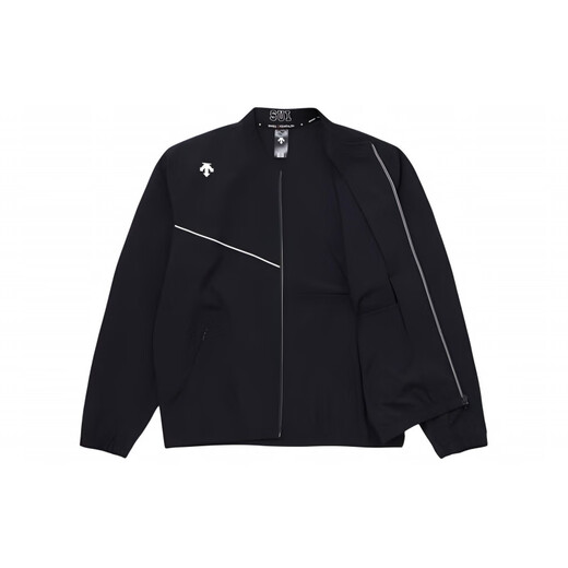 
DESCENTE SUITeam solid color logo high breathable baseball collar zipper long sleeve jacket jacket same as men and women 100