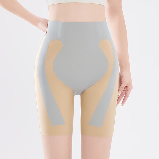 
FENTENG Women's Body Shaping Shorts 2025 Summer New Belly Climbing and Butt Lifting Safety Pants