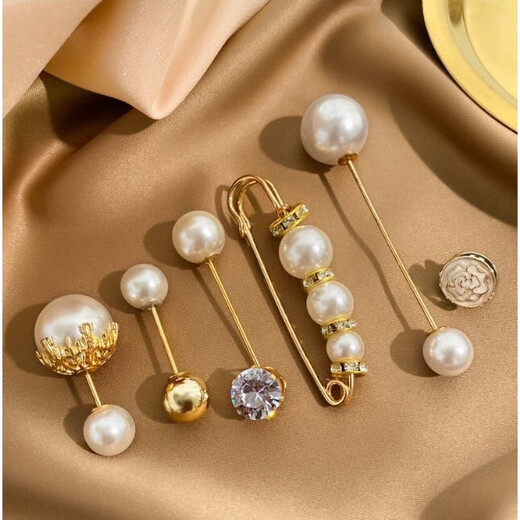 Pengyi trouser waist pin accessories to fix the waistline of clothes and make it smaller, waist buckle to prevent exposure, brooch for women's trousers, 2-piece set (discounted early adopter package) 1 piece