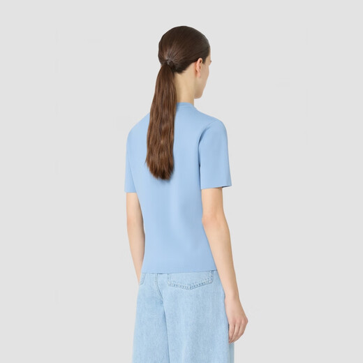 Maxmara 2025 Début d'automne Nouveau Pull à manches courtes en tricot et tricot à manches courtes 1366065806
