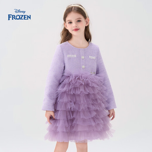 
Disney Frozen Autumn New Girls and Children's New Dress Princess Dress Children's Clothing
