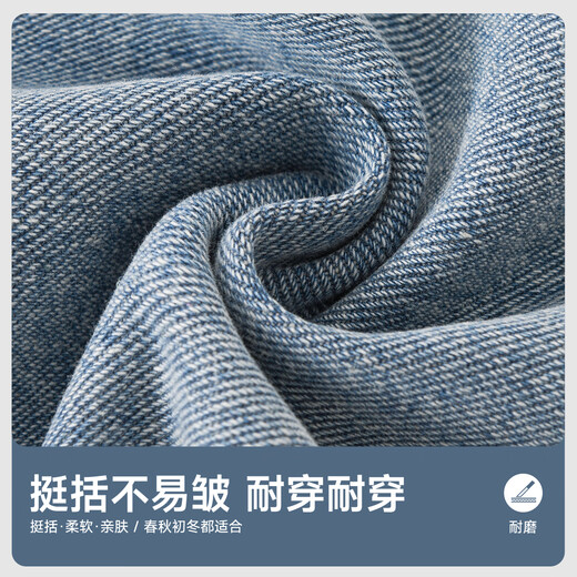 迪士尼童装儿童卫衣套装2025秋季新款洋气韩版女童阔腿牛仔裤卡通秋装