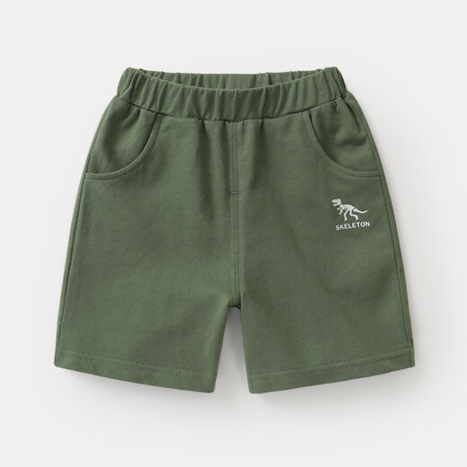 Uniqkuku [same style in the mall] Boys summer sports shorts new style children's small children's mid-sized pants baby suit summer U15781 dark blue 100 cm