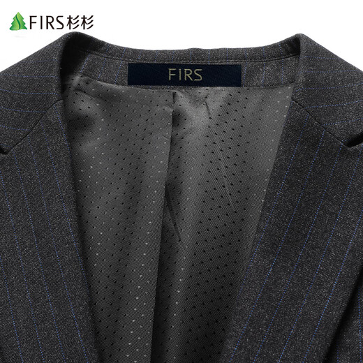 Shanshan suit men's slim professional formal suit business casual striped groom's wedding dress men's clothing