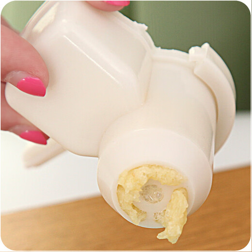 Zhutu hand-pulled garlic miner household hand-cranked plastic garlic machine garlic paste ginger garlic grinder garlic stirrer mud grinder
