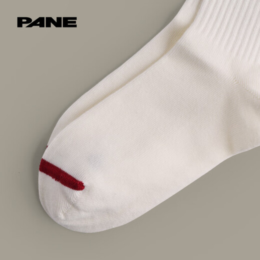 PANE-socks men's and women's mid-calf socks one-size-fits-all sports white breathable casual versatile stockings autumn and winter new green&white+black&white+r one-size-fits-all