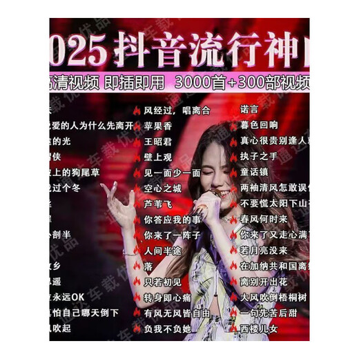 2025 Douyin Hot Songs DJ Car U Disk Network Hot Pop List DJ Selected Songs MP3/4 Music USB Flash Drive World-Class Tuning - Douyin Hot Songs (Updated This Month 2025 Hot DJ Songs 60