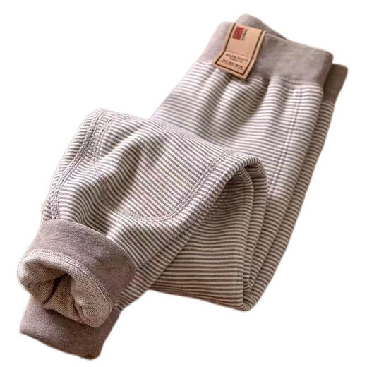 
Tutu Xiaoxiang Defeng fever medium and large children's autumn and winter plus velvet warm pants autumn pants bottomed cotton wool pants school uniform artifact khaki plus velvet thickened 110 recommended height 100-110cm