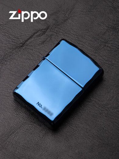 ZIPPO lighter imported from Japan, genuine ZIPPO kerosene windproof limited edition armor, engraved koi gem, blue koi, ready stock, quick delivery, oil stone gift box set