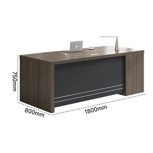 Lanran desk computer study desk manager supervisor desk boss desk staff desk 1.8 meters