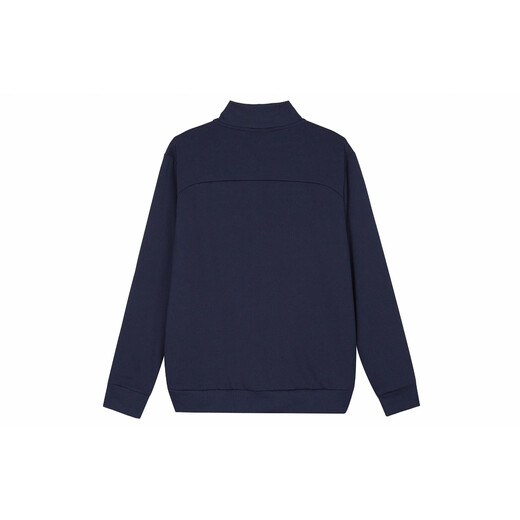 
Under Armour sports jacket men and women autumn casual cardigan jacket training team competition suit knitted comfortable top men's clothing 23600304-409 Navy men and women same stand collar S