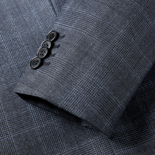 MAYORLORO PIANA pure sheep wool 150 count half wool lining blue suit men's top blue 180A (180/100A)