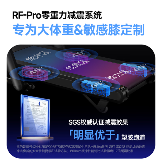 YPOO Marathon Treadmill Home Shock Absorbing Climbing Machine High-End Intelligent Commercial Fitness Equipment M5 MAX