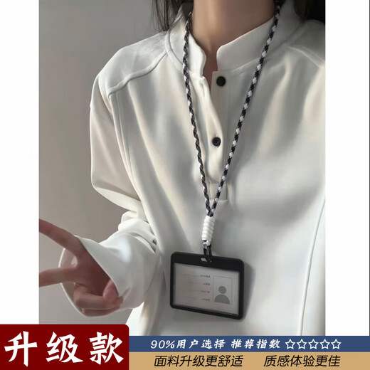 NASA MARVEL American right shoulder polo shirt sweatshirt for men and women, autumn henley collar long-sleeved T-shirt cleanfit inner layering shirt white gray M