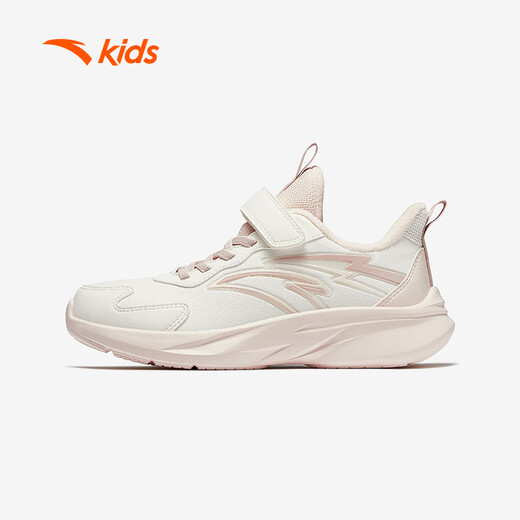 安踏儿童运动鞋女大童加绒跑鞋2025冬户外系列保暖棉鞋A22546927