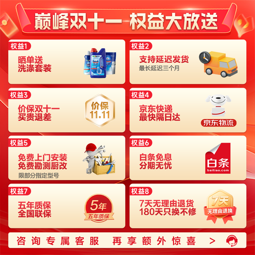 Boss (Robam) flash sale special price 17 sets of built-in 0-bacteria dishwashers, three-layer large capacity, UV disinfection, independent hot air drying, first-class water efficiency Star W76B01A, 25-year new product, 17 sets of independent drying, first-class water efficiency