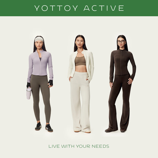 Yottoy waist leather yoga jacket women's stand-up collar Pilates training fitness clothing sports cycling top autumn silver gravel S