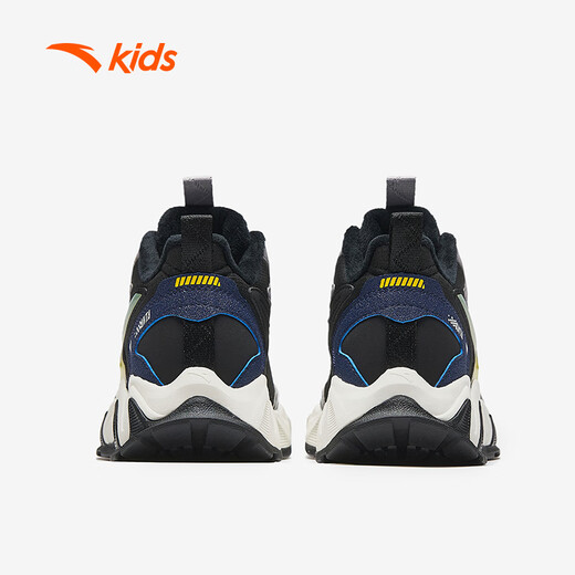 ANTA children's men's and women's cotton shoes 2025 winter comfortable and warm children's sports plus velvet cotton shoes A12446933H