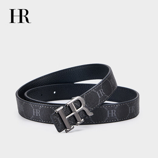HR Helena Official Women's Belt Cowhide Automatic Buckle Belt Gift Box Casual Genuine Leather Women's Belt for Gifts Image Model Counter Gift Box SF Air 95cm