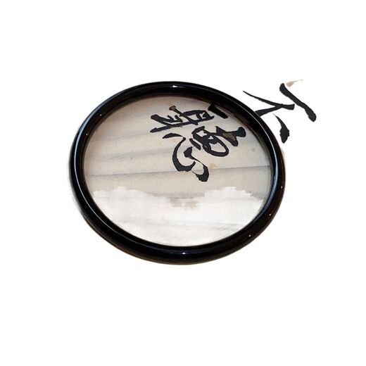 Black beaded bracelet bracelet set for girls 2024 new retro Zen couple best friend bracelet hand jewelry M634 Zen peace buckle black bead bracelet