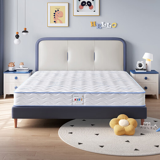 Quanyou Home Youth Mattress 1.2m moderately soft and hard Simmons spine-protecting mesh spring mattress