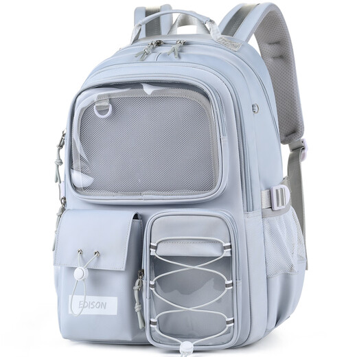 Edison中学生书包高中护脊背包二次元DIY痛包高颜值ins潮流双肩包2579-3