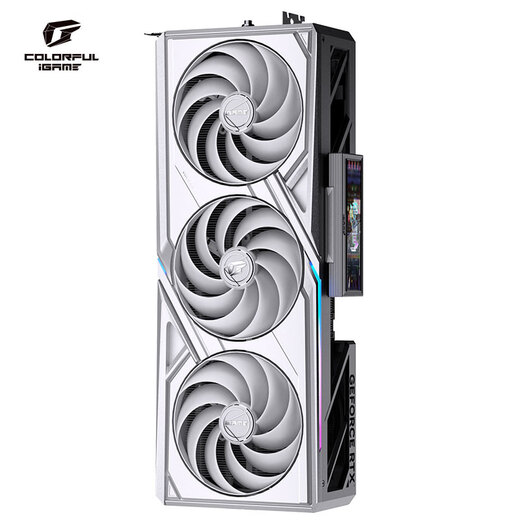 Colorful iGame GeForce RTX 5090 D v2 Vulcan W OC 24GB GDDR7 DLSS 4 e-sports light chasing game design computer graphics card