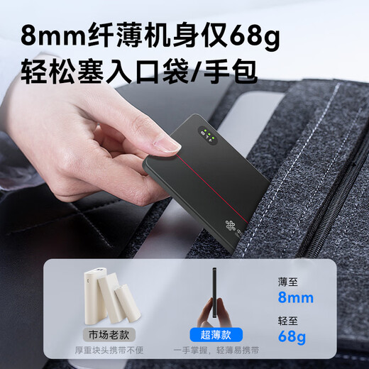 China Unicom portable wifi6 wireless mobile wifi card-free wireless network card portable hotspot car accompanying campus network supports 5G/4G device access to the national general traffic