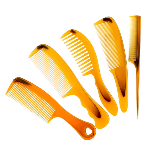 Pet life beef tendon comb long hair wooden comb for hair smoothing household anti-static cat and dog comb 2 combs - beef tendon type