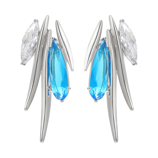 XUPING Xuping jewelry alloy earrings girls daily personalized design gift jewelry X001050841 pink