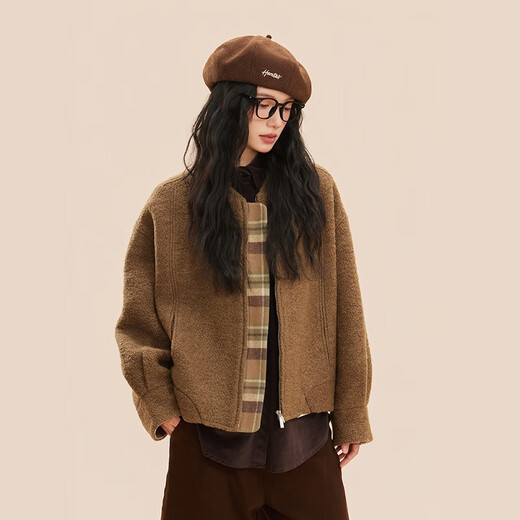 MMOPTOP literary retro beret autumn twill letter embroidery painter's hat women's big head circumference showing face small octagonal hat