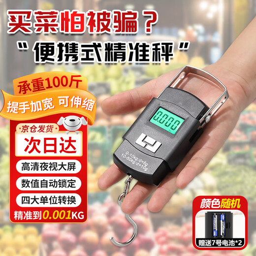 Padilin Portable High-Precision Portable Electronic Scale Mini Hook Scale Weighing Scale Electronic Scale