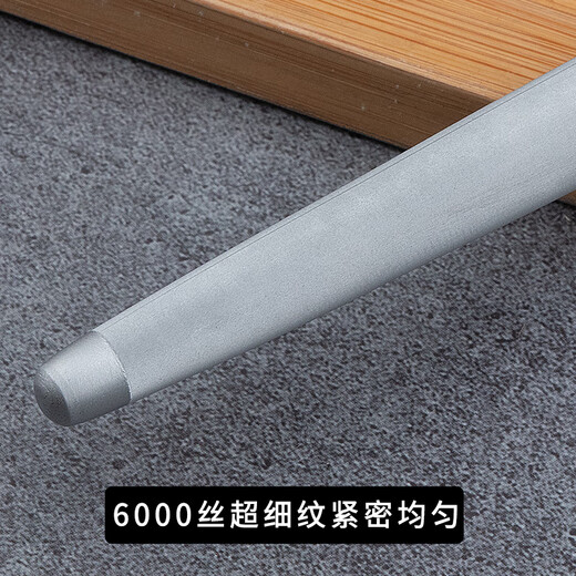 TUPI imported high-end sharpening stick butcher's special high-precision sharpening stone commercial kitchen knife repair sharpening stick sharpener 12-inch cylindrical sharpening stick