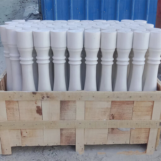 Customized stone sculpture balcony column sculpture stone white marble granite marble railing railing guardrail villa outdoor drawing deposit 2
