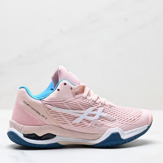 Arthur Shiyun Pure Original New 2025 Badminton Tennis Men's and Women's Shoes COURT Mesh Stable Breathable Sports FF3 Actual White Blue 42