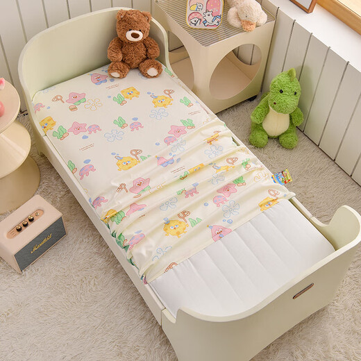 Removable and washable 100% cotton kindergarten children's thickened mattress baby nap crib tatami mat quilt mattress mattress Xinghai baby-removable model 100% cotton filling width 60x length 120 recommended size for kindergarten