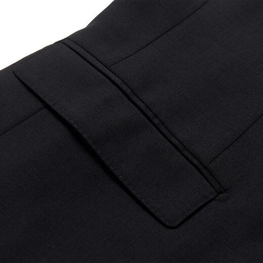 Shanghai Haoyu all-wool suit suit men's slim-fitting business formal wear black high-end groom's wedding dress groomsmen's suit black including pure cotton shirt striped tie default delivery SF Express next day delivery XL (175)