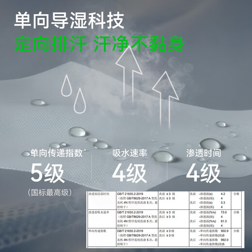 Made in Tokyo, men's autumn and winter 7A antibacterial sports T-shirt comprehensive training deodorant long-sleeved antistatic navy blue XL