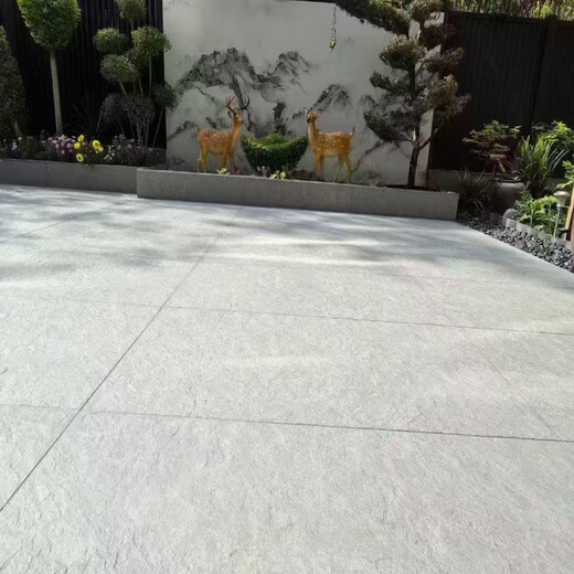 Xiangda imitation carreaux de pierre antidérapant des usurs de glissement de pavage de pierre écologique pavage en céramique quartz en brique de cour carreaux de sol xd12041 grain de bois de santal 598 * 1198 * 18