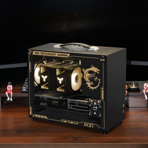 MSI Intel i5 14600KF/RTX5070/5060 graphics card live broadcast design e-sports game DIY desktop host assembly computer mini host portable ITX complete machine Configuration 2丨14600KF/5060