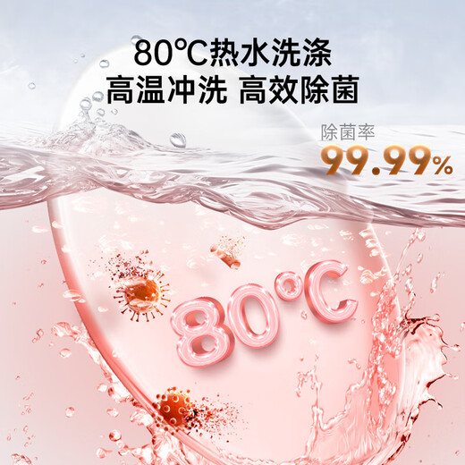 Panasonic (Panasonic) Panasonic desktop dishwasher 5 sets fully automatic household small desktop free installation sterilization and drying NP-TF6WK1Y 6 sets of the following white main picture models