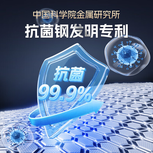 Wang Mazi, Chinesische Akademie der Wissenschaften, antibakterielles Küchenmesser, komplettes 7-teiliges Küchenmesser-Set, verwendbar als Ergänzungsmesser für Babynahrung, Obstmesser, Knochenhackmesser, Küchenschere