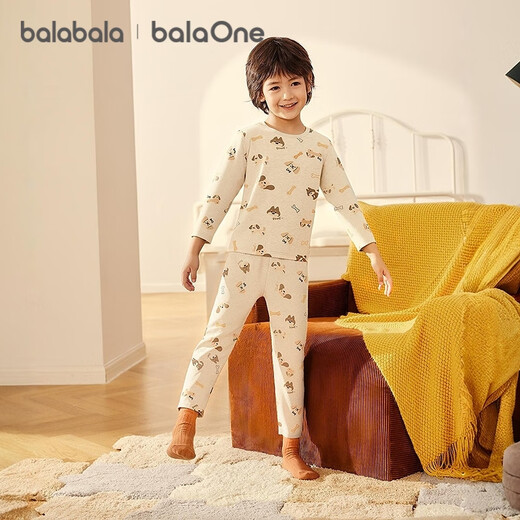 
Balabala balaOne boys and girls underwear set children's 2-piece set children's clothing 2025 autumn and winter antibacterial 208425169203