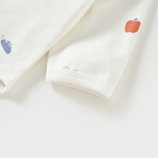 童泰（TONGTAI）婴儿包屁衣春秋季纯棉宝宝连体衣新生儿衣服爬服睡衣黄色66cm