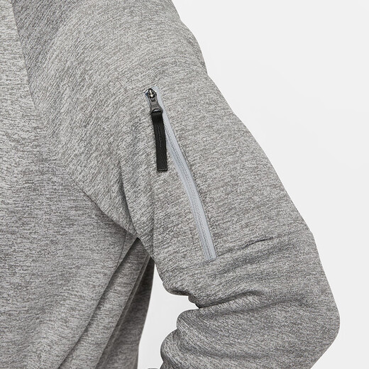 Nike NIKE men's hooded jacket, plus fleece to keep warm, casual sports DQ4831-063 gray XL